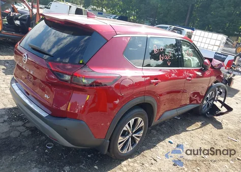 2021 Nissan Rogue Sv Fwd z USA, uszkodzony, nr VIN JN8AT3BA2MW008708